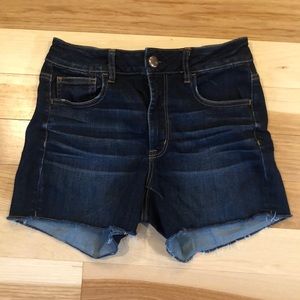 American Eagle High Rise Shortie size 8